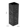 Paragüero Versa Negro Topos 15,5 x 49 x 15,5 cm