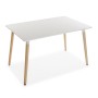 Mesa Versa Meera Blanco 80 x 73 x 120 cm