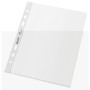 Fundas Leitz Negro Transparente Polipropileno Plástico