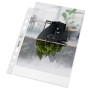 Fundas Leitz Negro Transparente Polipropileno Plástico