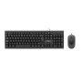 Teclado y Ratón Nilox Negro