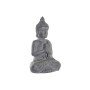 Figure décorative de jardin DKD Home Decor Gris Buda Résine Magnésium (38,8 x 26,8 x 62,3 cm)