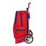 Mochila Escolar con Ruedas Atlético Madrid