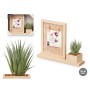 Cadre photo GiftDecor 411096 Naturel Plastique Bois MDF (8 Unités)