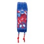 Estuche Escolar con Accesorios Spider-Man Rescue Azul Rojo 12,5 x 19,5 x 5,5 cm 37 Piezas