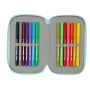 Trousse Scolaire avec Accessoires Disney Bleu 12,5 x 19,5 x 5,5 cm 37 Pièces