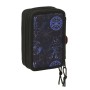 Trousse Scolaire avec Accessoires Spider-Man Attack Noir 12,5 x 19,5 x 5,5 cm 37 Pièces
