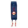 Estuche Escolar con Accesorios Super Mario Trick Rojo Azul oscuro 12,5 x 19,5 x 5,5 cm 37 Piezas