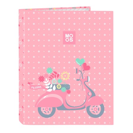 Carpeta de anillas Moos Passion Multicolor A4 26.5 x 33 x 4 cm
