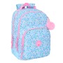 Mochila Escolar Vicky Martín Berrocal Paraíso Azul Rosa 32 x 42 x 15 cm