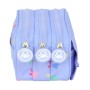 Portatodo Triple Benetton Lila Lila 21,5 x 10 x 8 cm