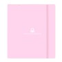 Carpeta de anillas Benetton Unique Rosa Turquesa 27 X 32 X 4 cm