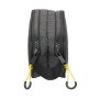 Trousse Fourre-Tout Double Munich Topo Noir 21 x 8 x 6 cm