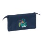 Portatodo Triple El Niño Kook Azul marino 22 x 12 x 3 cm
