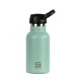 Botella Térmica Safta Verde Silicona Acero Inoxidable