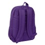 Mochila Escolar Real Valladolid C.F. Blanco Morado 32 x 44 x 16 cm