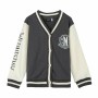 Sudadera sin Capucha Unisex Wednesday Gris oscuro