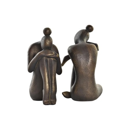 porte-livre DKD Home Decor Cuivre Femme Résine (11 x 8 x 15,5 cm)