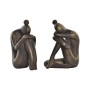 porte-livre DKD Home Decor Cuivre Femme Résine (11 x 8 x 15,5 cm)