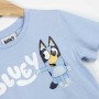 T shirt à manches courtes Enfant Bluey Bleu clair