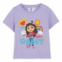 Camiseta de Manga Corta Infantil Gabby's Dollhouse Blanco