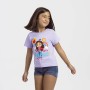 Camiseta de Manga Corta Infantil Gabby's Dollhouse Blanco