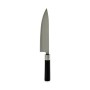 Cuchillo de Cocina Kinvara KT11-5604S01 Negro Plateado Acero Inoxidable Plástico 5 x 33,5 x 2,3 cm (12 Unidades)