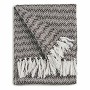 Cubre sofá GiftDecor ITEM NO.25 PLAIDS Marrón Gris Natural 160 x 130 cm Espiga (12 Unidades)