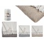 Housse de canapé GiftDecor ITEM NO.28 PLAIDS Marron Gris Naturel 180 x 240 cm Points (9 Unités)