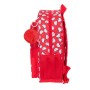 Mochila Escolar Hello Kitty Iconic Blanco Rojo 26 x 34 x 11 cm