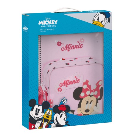 Coffret cadeau Minnie Mouse Naive Rose 2 Pièces