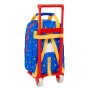 Cartable à roulettes Mickey Mouse Clubhouse Good day Bleu 20 x 28 x 8 cm