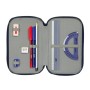 Plumier Triple Sonic City Azul 12,5 x 19,5 x 5,5 cm 37 Piezas