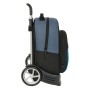 Cartable à roulettes BlackFit8 California Bleu Noir 32 x 42 x 15 cm