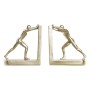 porte-livre DKD Home Decor Champagne Résine Personnes (15 x 9 x 16 cm)