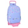 Cartable à roulettes Benetton Lila Lila 30 x 46 x 14 cm