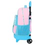 Cartable à roulettes Benetton Unique Rose Turquoise 33 x 45 x 22 cm