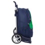 Cartable à roulettes Benetton Flag Blue marine 32 x 44 x 16 cm