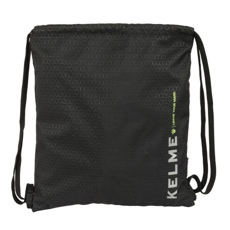 Bolsa Mochila con Cuerdas Kelme Iron Negro 35 x 40 x 1 cm