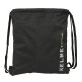 Bolsa Mochila con Cuerdas Kelme Iron Negro 35 x 40 x 1 cm