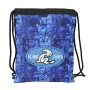 Sac à dos serré par des ficelles El Niño Roller Bleu Noir 35 x 40 x 1 cm