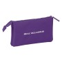 Fourre-tout Real Valladolid C.F. Blanc Violet 22 x 12 x 3 cm