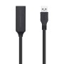 Adaptador USB Aisens A105-0407 Negro 5 m USB 3.0