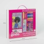 Ensemble de Papeterie Barbie Rose