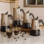 Cafetière Italienne Cecotec Piccolina 200 Gold 2 Tasses 100 ml Doré Acier inoxydable