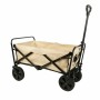 Marbueno Chariot Multiusages Pliable Acier 150 KG Beige Jardin, Plage et Camping 86X50X59 cm