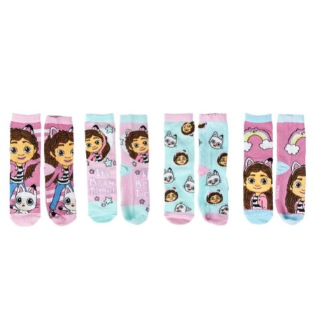 Chaussettes Gabby's Dollhouse 4 paires