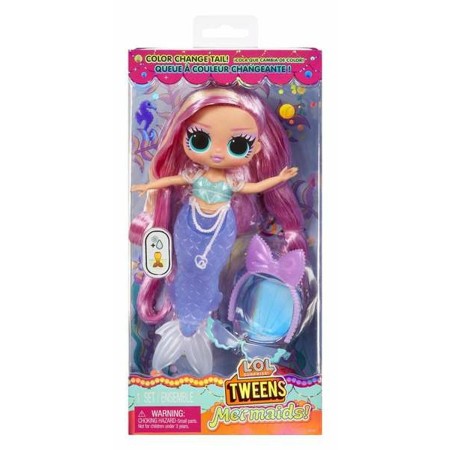 Muñeca LOL Surprise! Lola Waves 25,4 x 12,7 x 6,35 cm Sirena