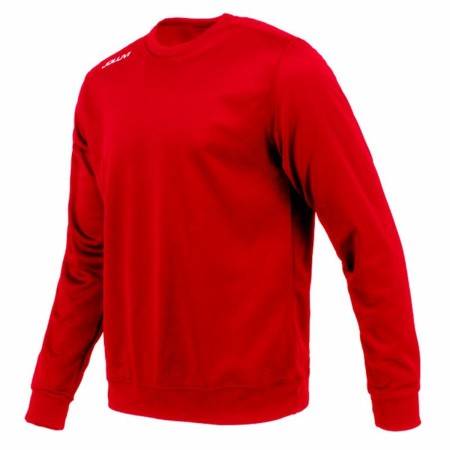 Sudadera sin Capucha Hombre Joluvi Score Rojo