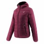 Chaqueta Deportiva para Mujer Joluvi Shure Hood Rojo Carmesí